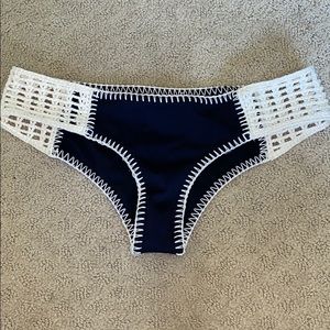 Victoria’s Secret knitted bathing suit bottoms